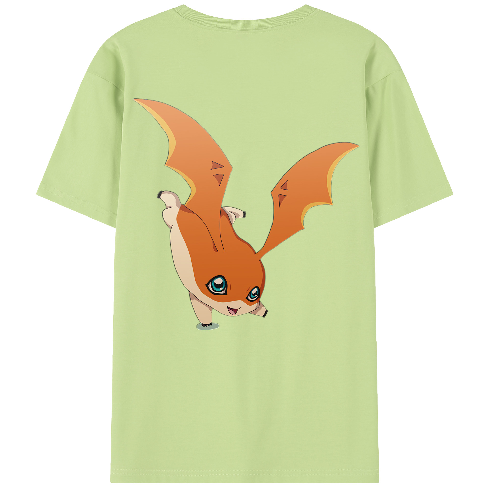 （画像用） Digimon デジタルモンスター/デジモン 綿100％半袖Tシャツ（背面プリント）